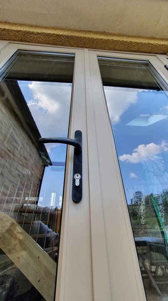 Close Up Doors Sprayed UPVC