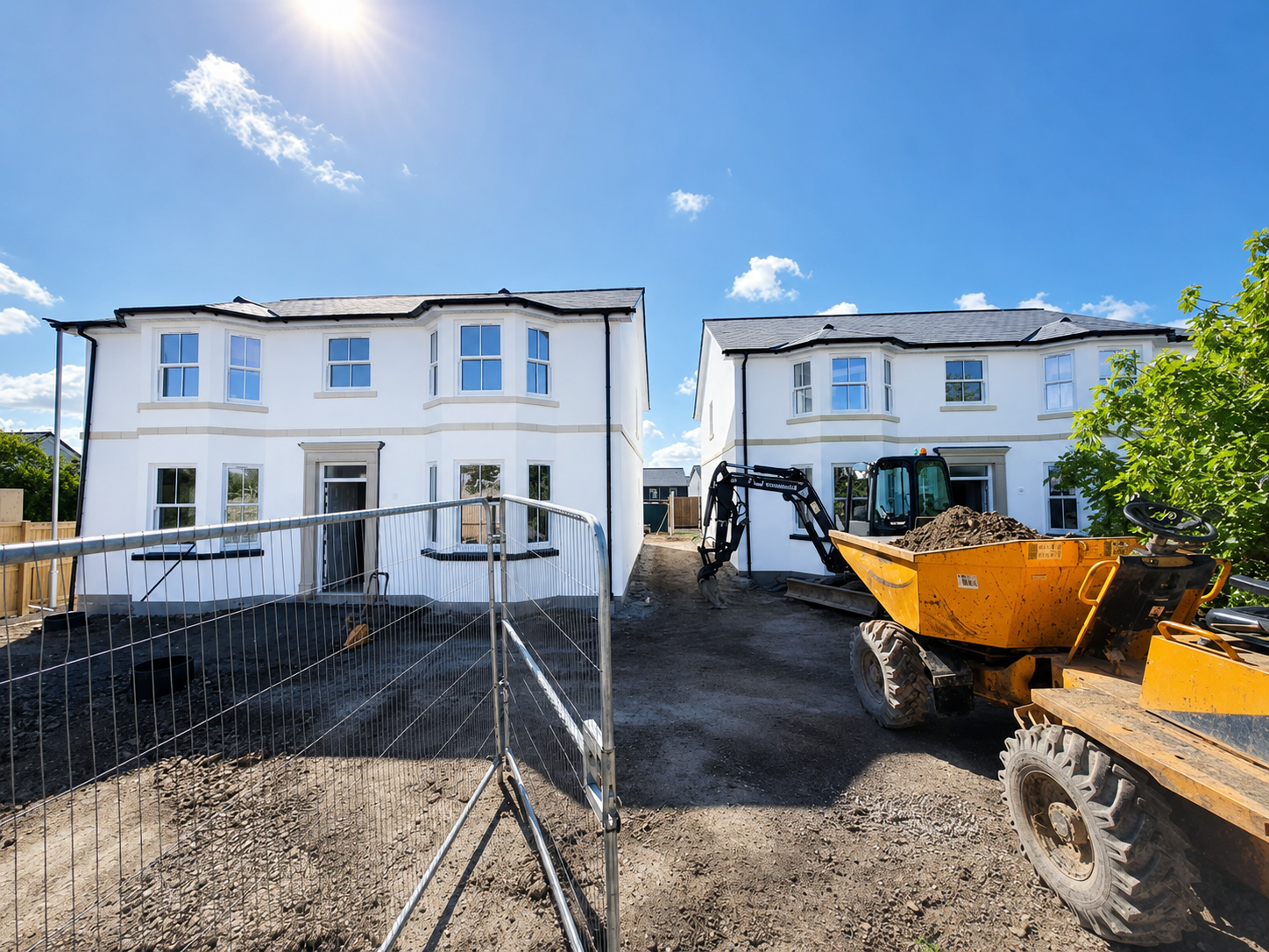 New Build House Painting